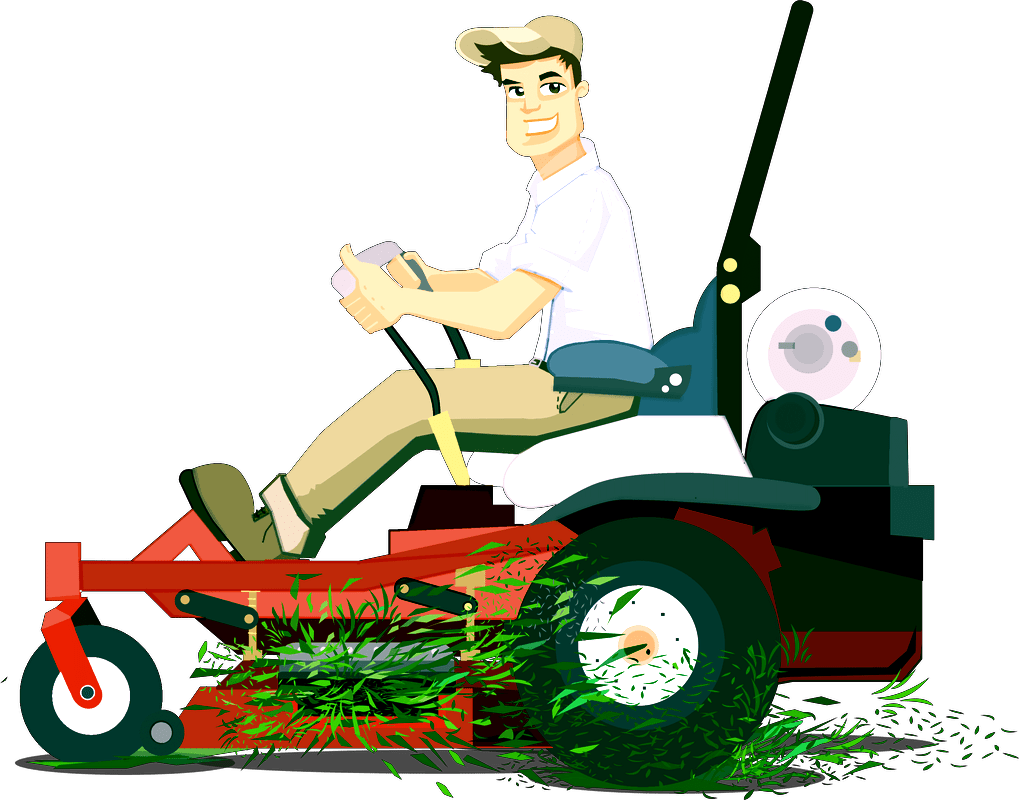 Lawn mower country club blog clipart clip art