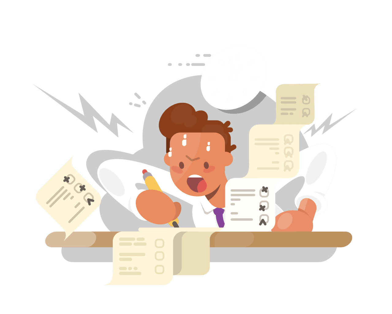 Stress clipart transparent