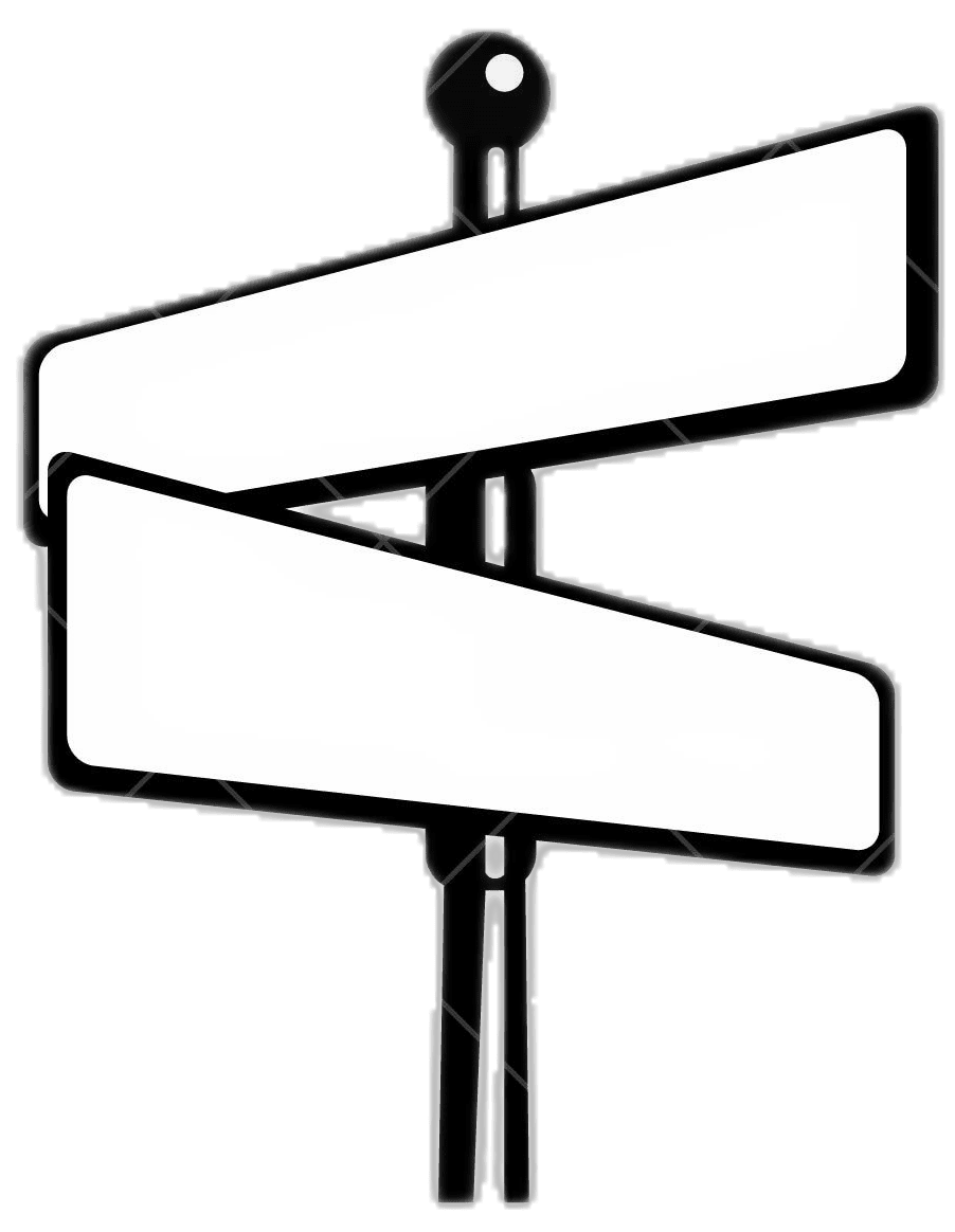 New york street sign cut customizable clipart for cricut silhouette background