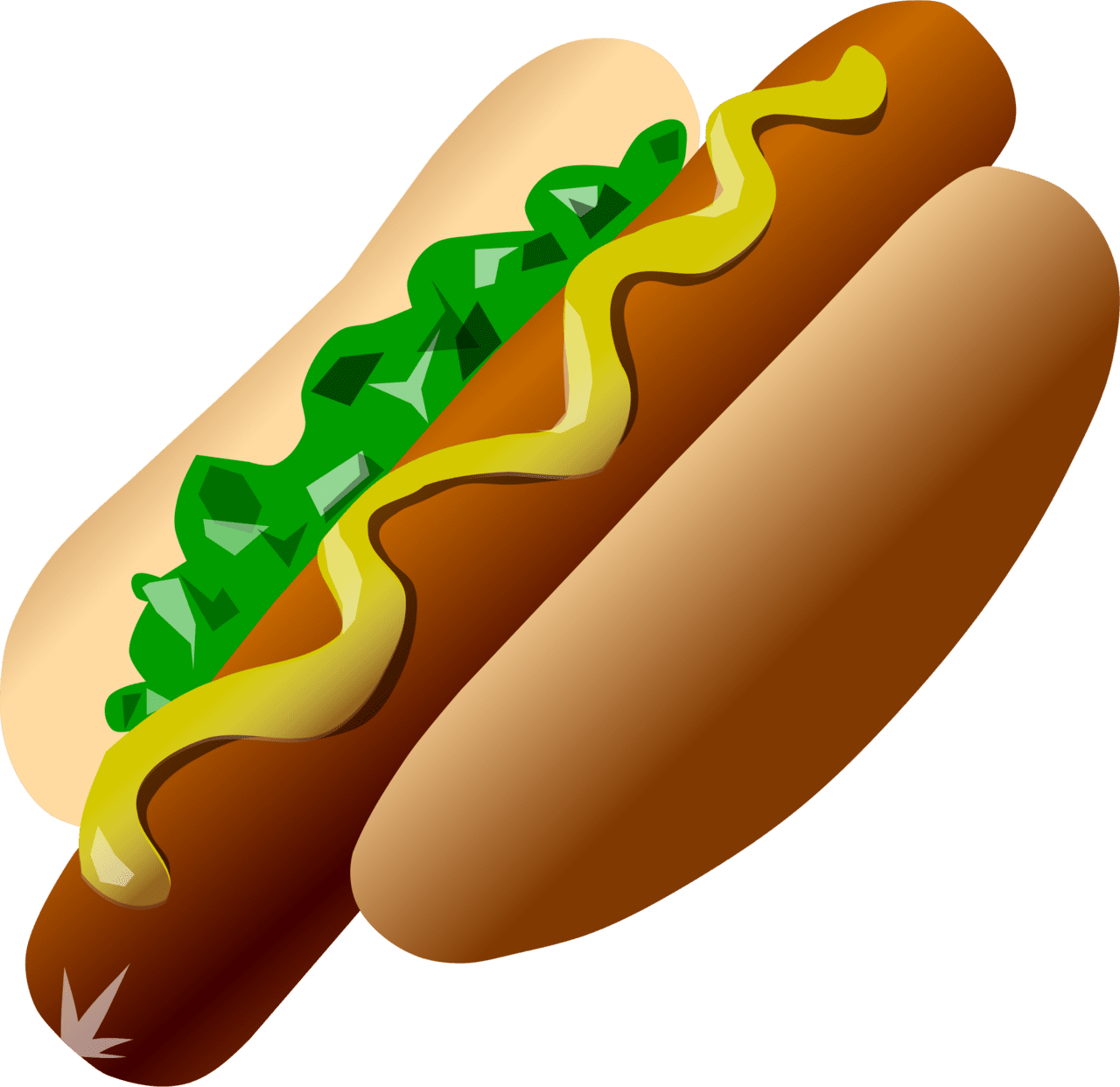 Hotdog vector clipart images