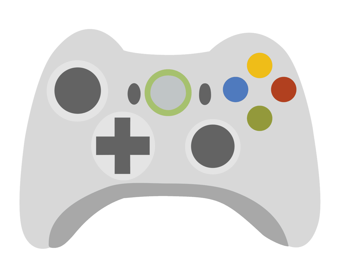 Video game controller clipart background