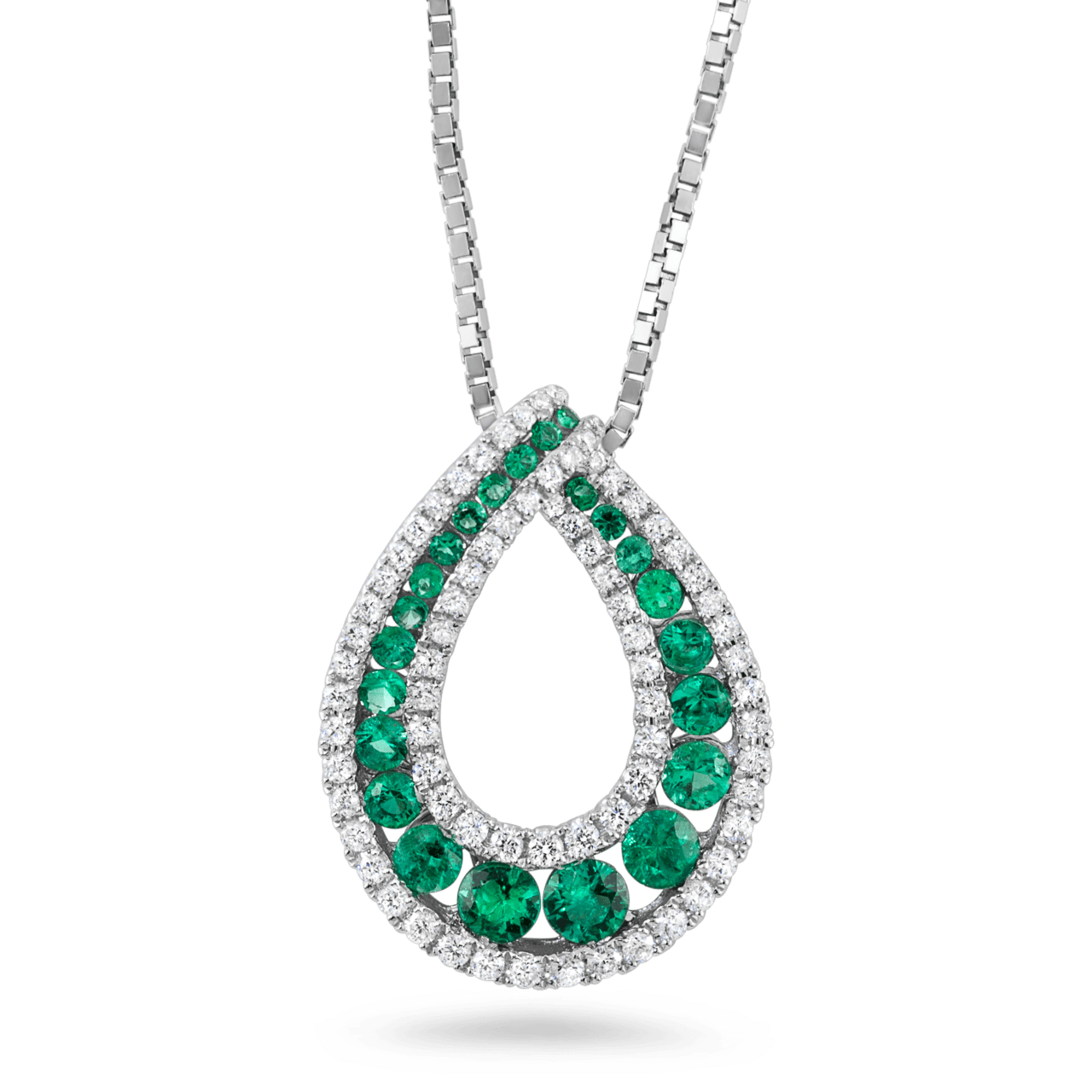 Jewelry diamond pendant clipart vector