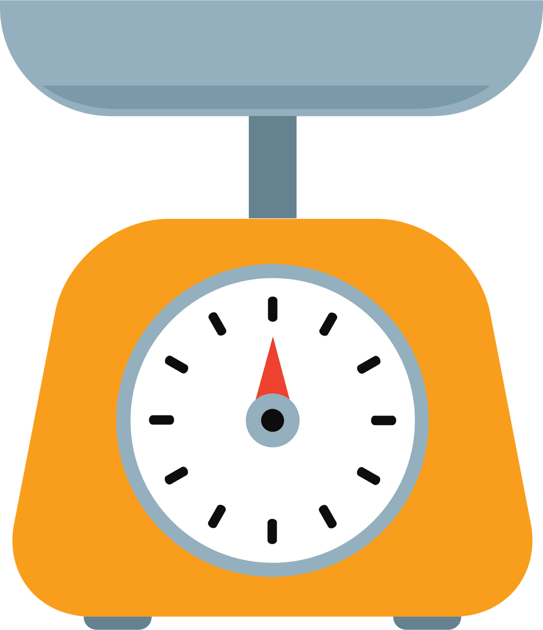 Weight weighing scale vector clipart images