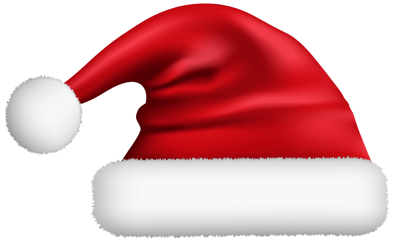 Santa claus hat clipart transparent 2