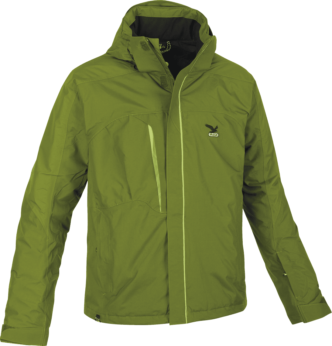 Green jacket clipart logo