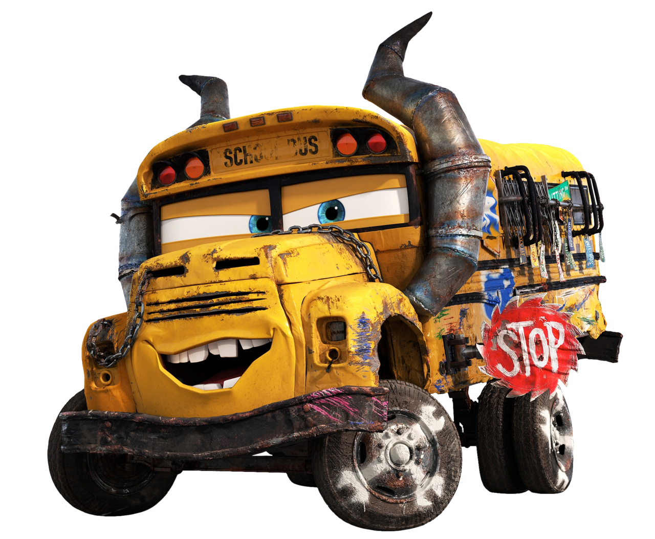 Monster truck cars miss fritter image clipart