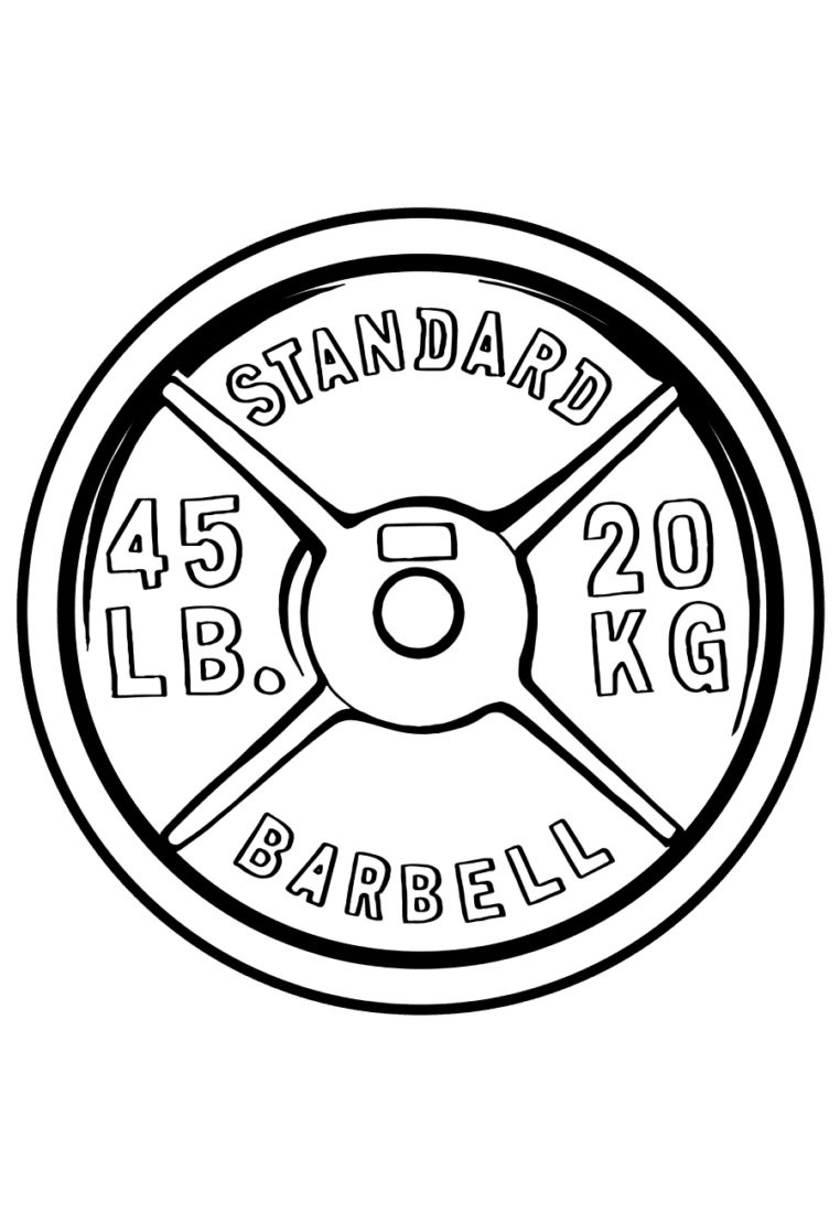 Lb weight plate create adrenaline clipart picture