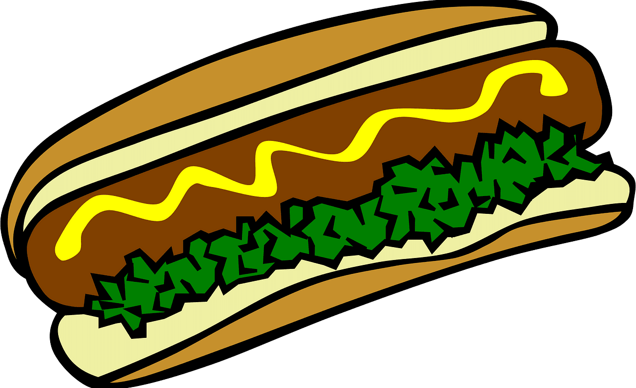 Hotdog hot dog vector clipart images 3