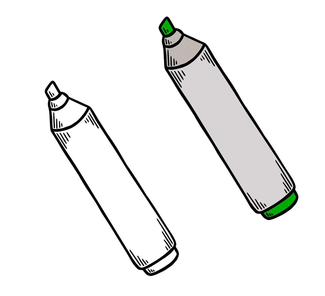 Marker school supplies stationery image clipart