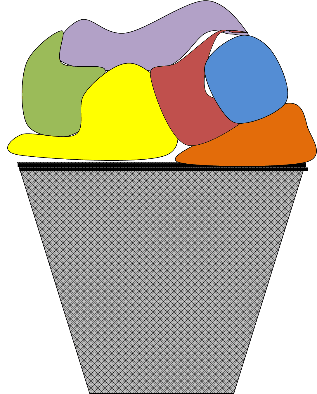 Laundry images vector clipart line