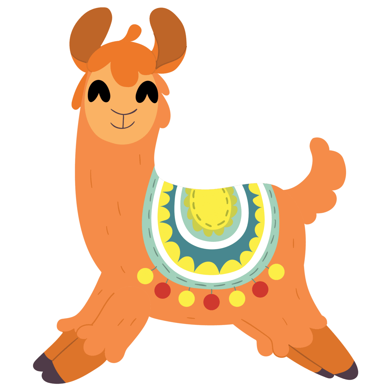 Llama pin page clipart free 3