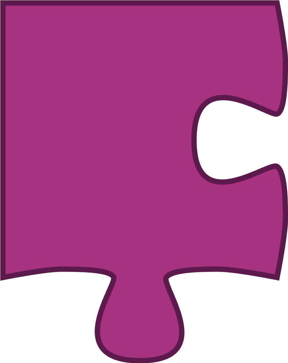 Puzzle piece pin page clipart photo