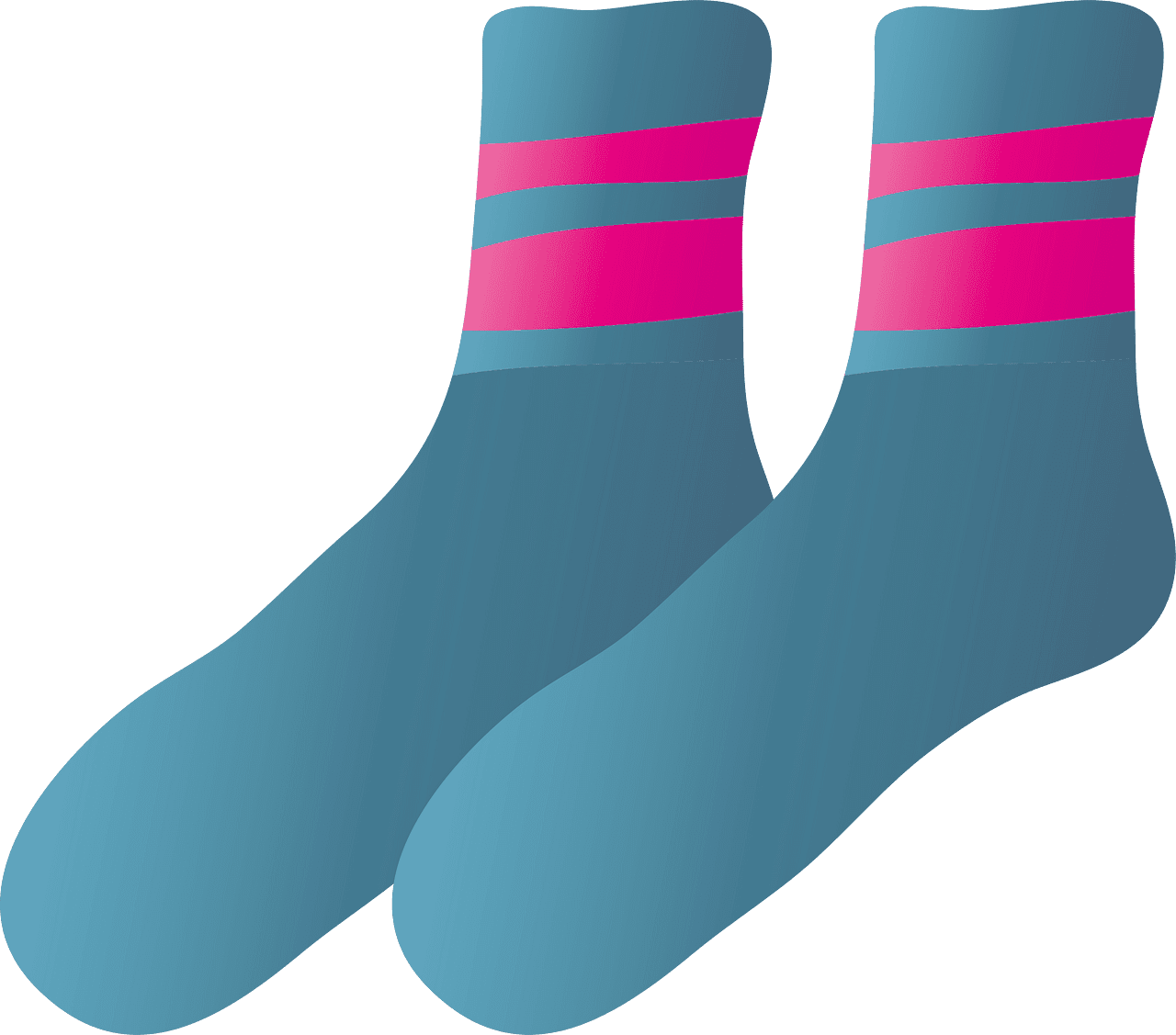 Sock vector clipart images 10