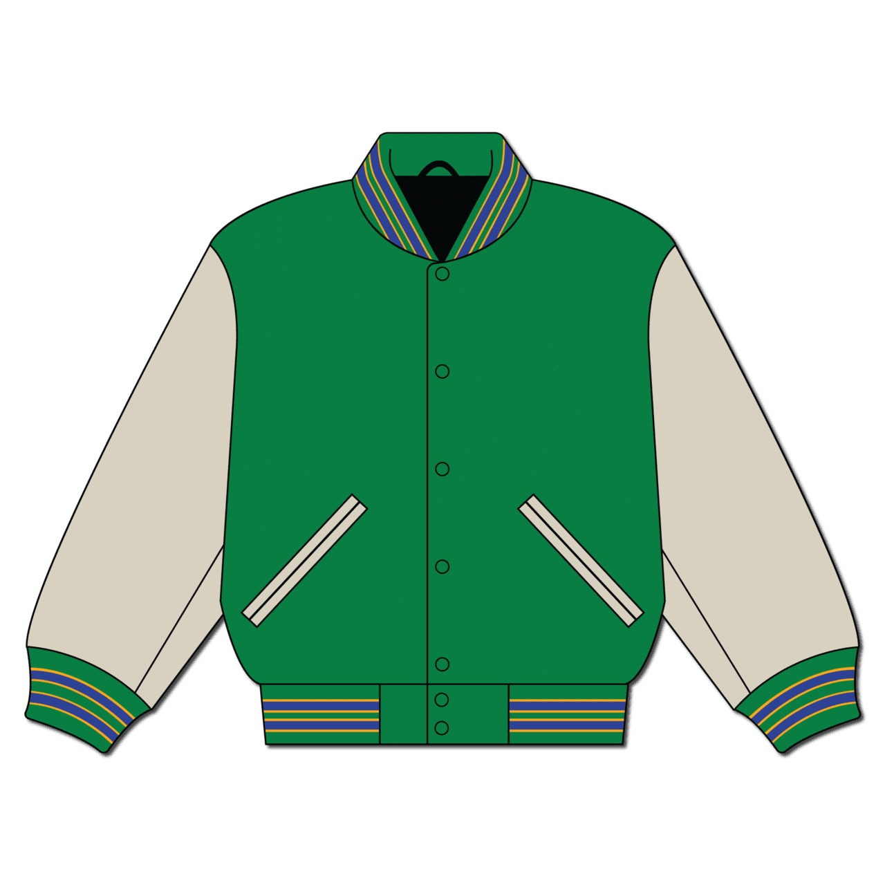 Osaa high school varsity jacket settlemiers clipart free