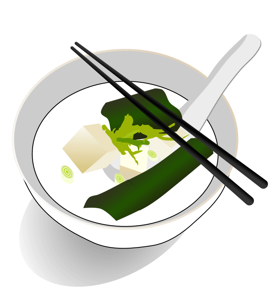 Miso soup clipart picture