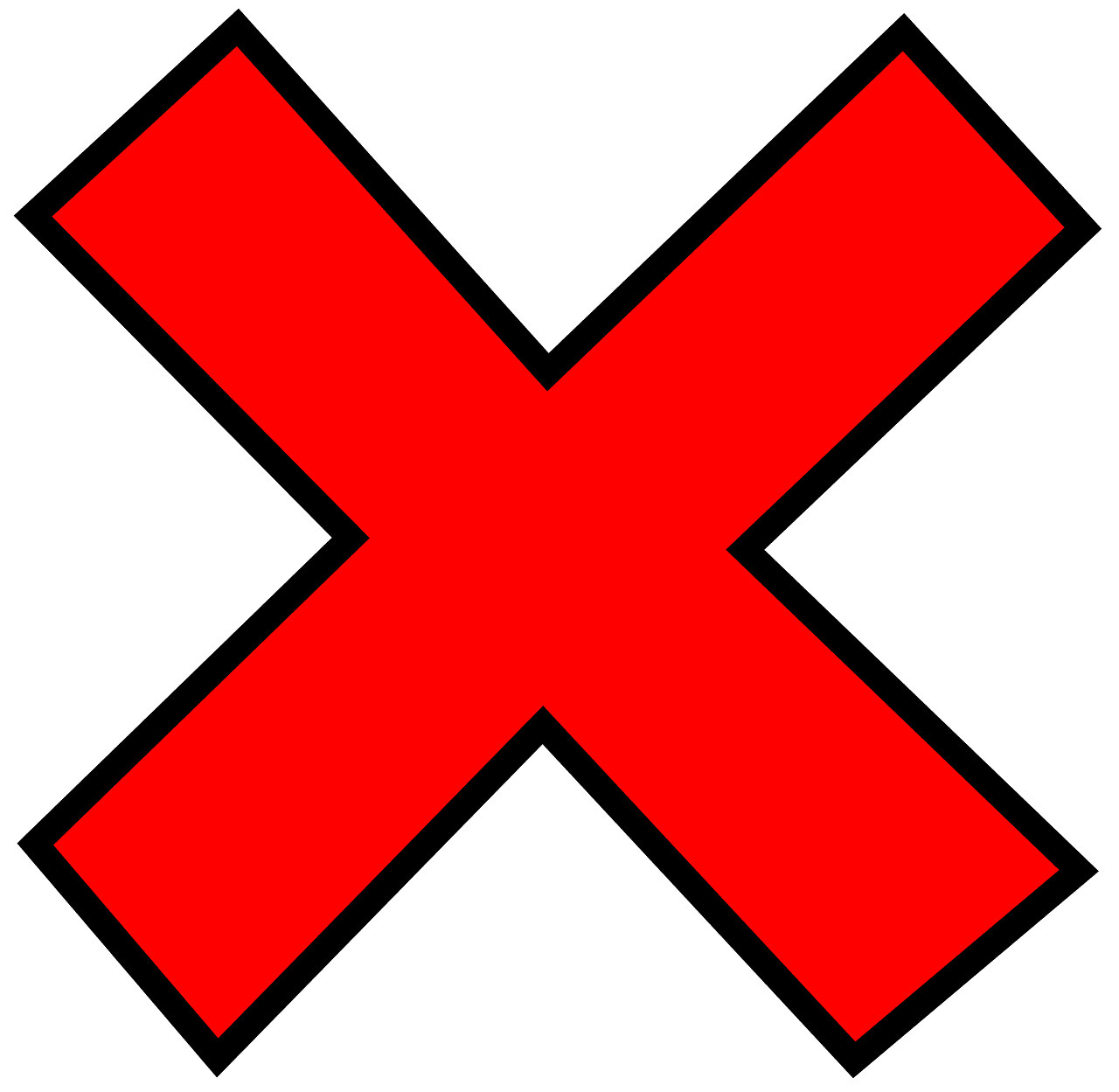 View so cancel simple vector clipart images