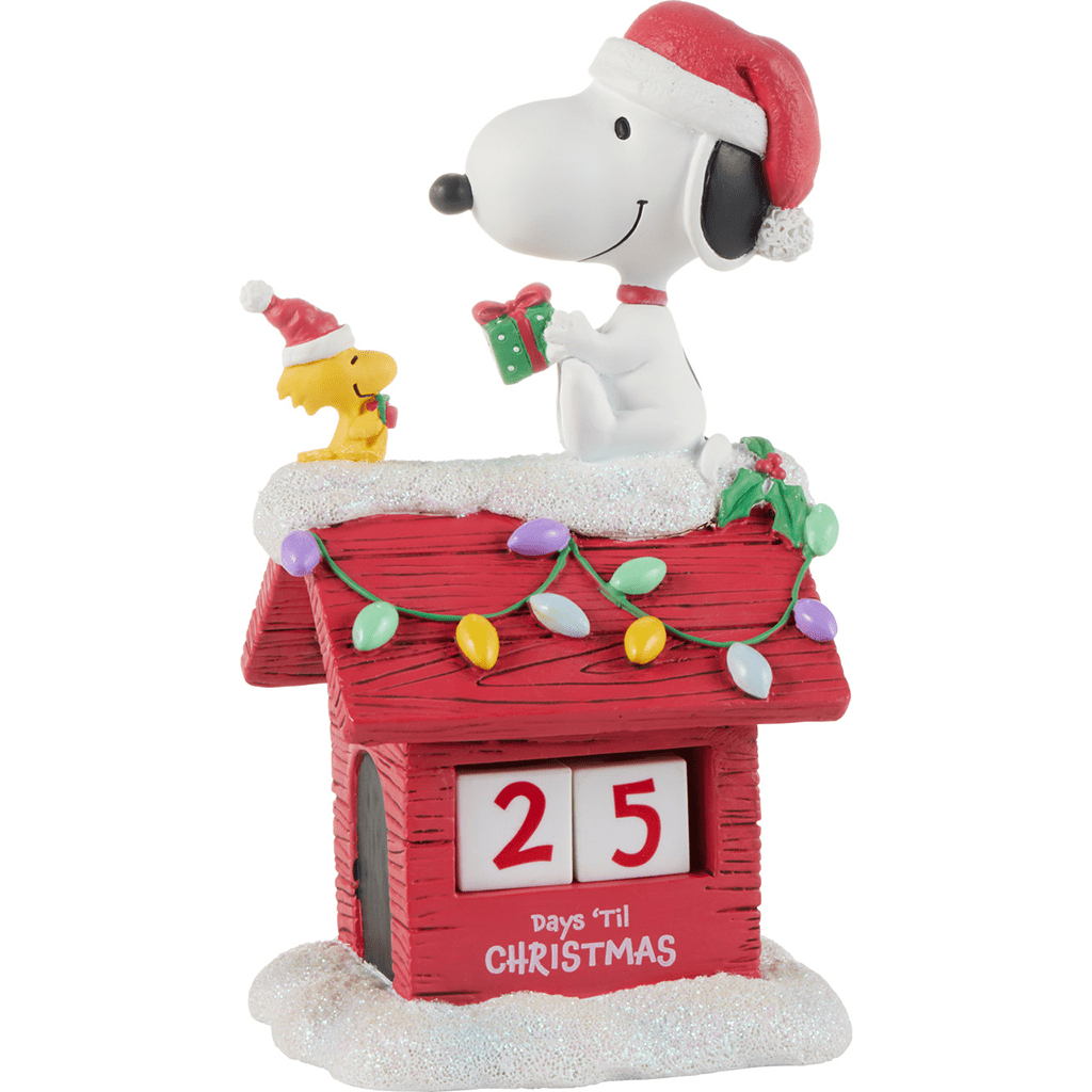 Precious moments snoopy doghouse christmas countdown calendar clipart background