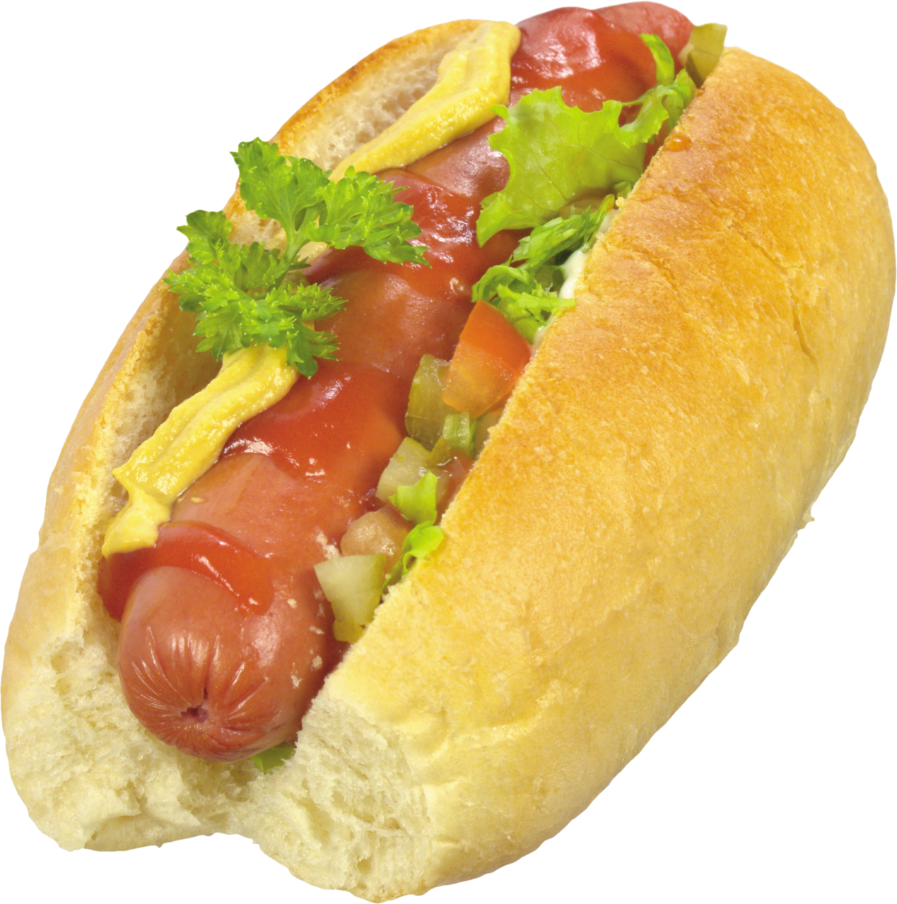 Hotdog hot dog clipart image