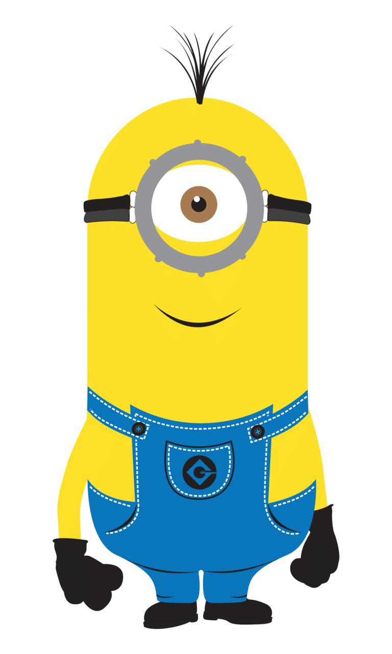 Minion pin page clipart logo