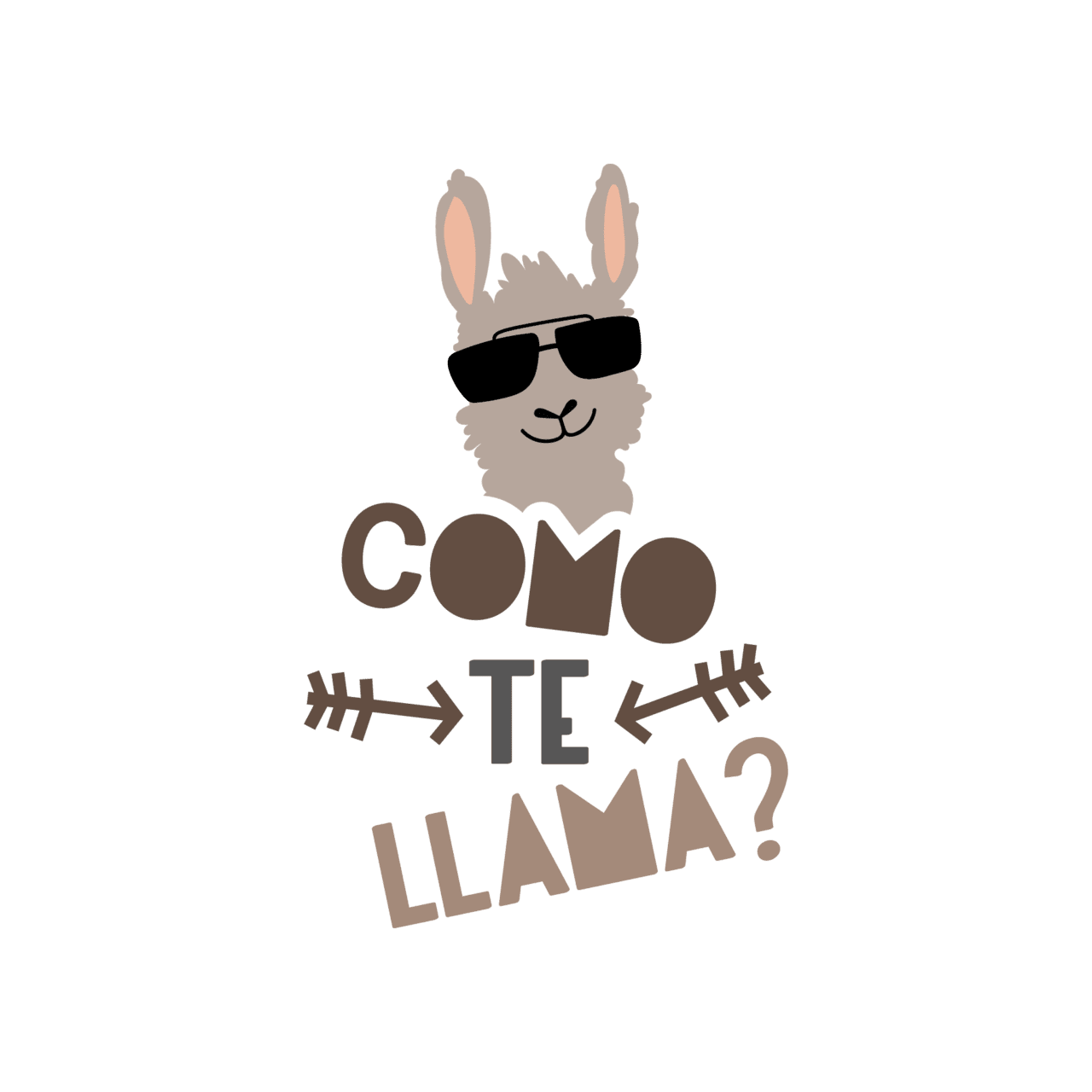 Llama pin page clipart logo 2