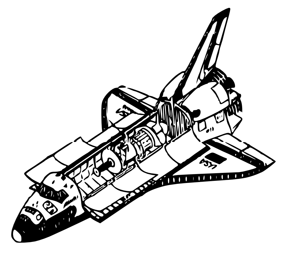 Spaceship pin af gian gritti tt clipart picture