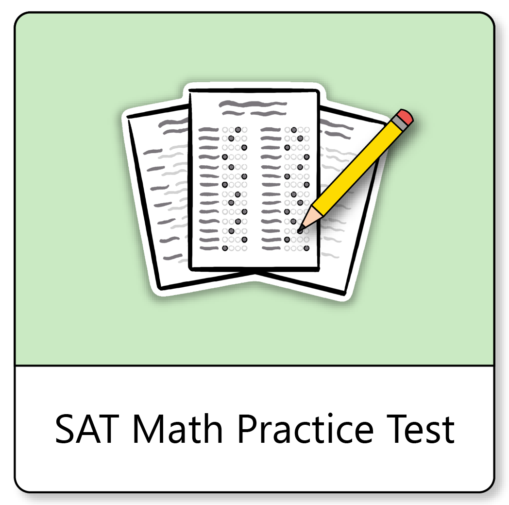 Sat practice test questions prep for the clipart image