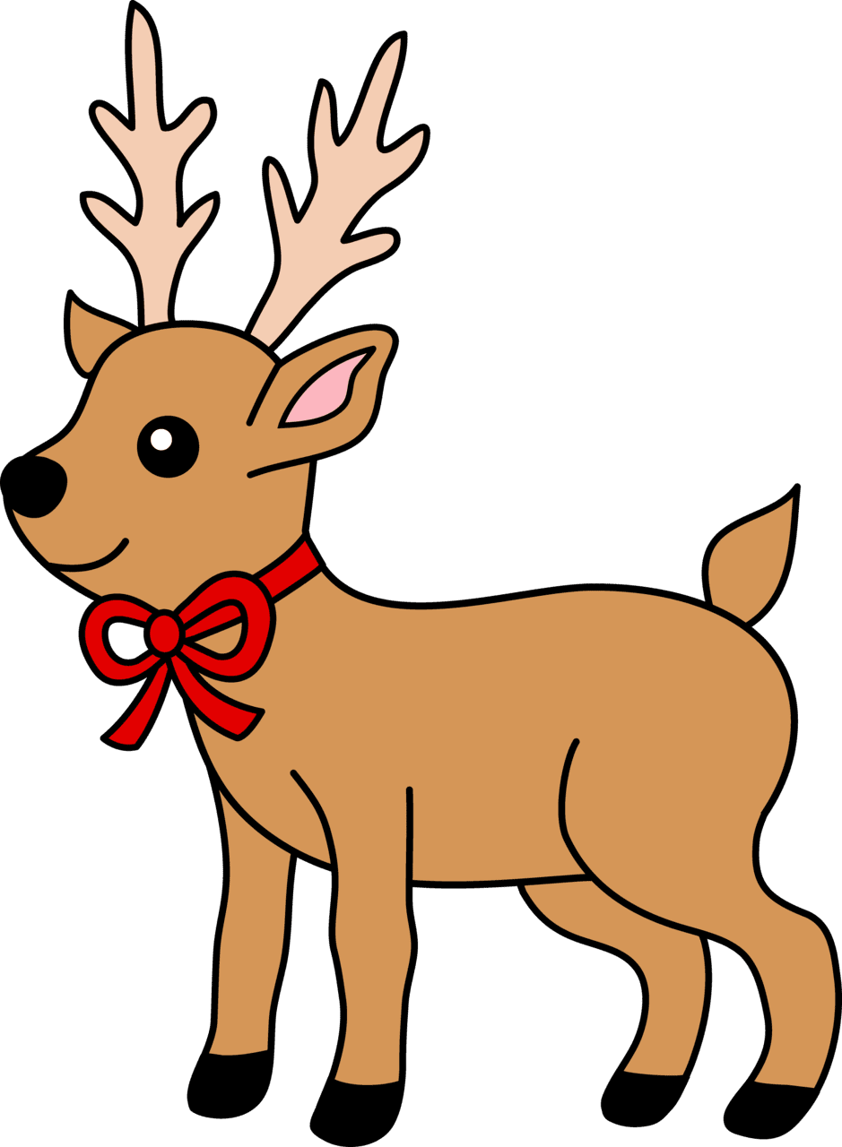 Rudolph cool christmas reindeer drawings images pictures becuo clipart library layouts art animated