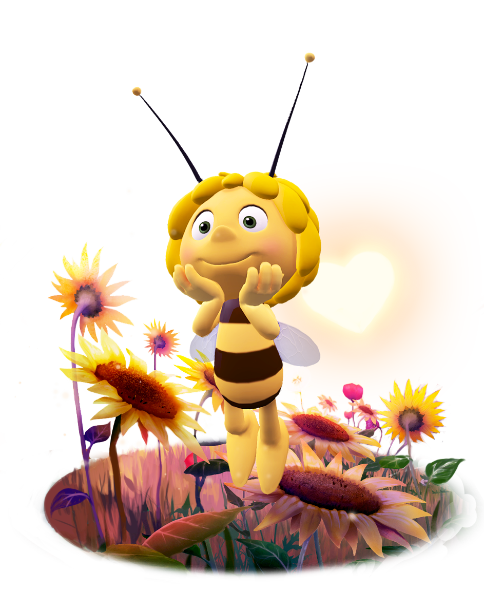 Honey bee pin page clipart logo 2