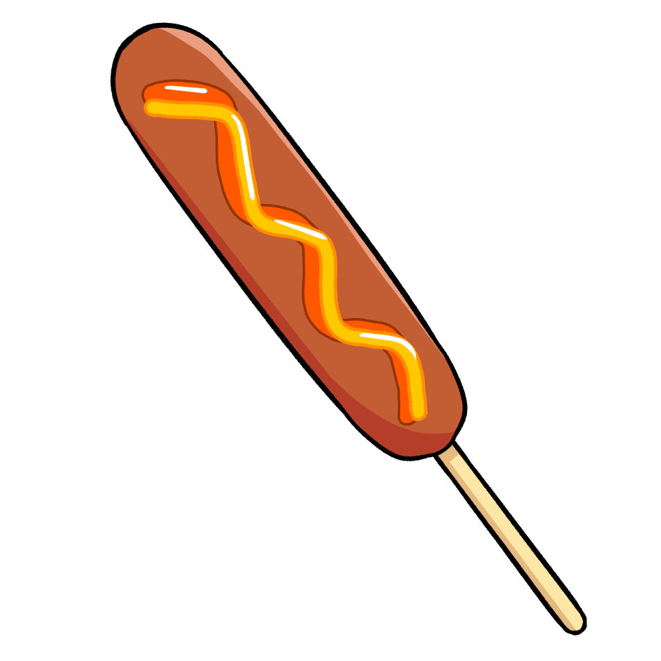 Hotdog clipart background