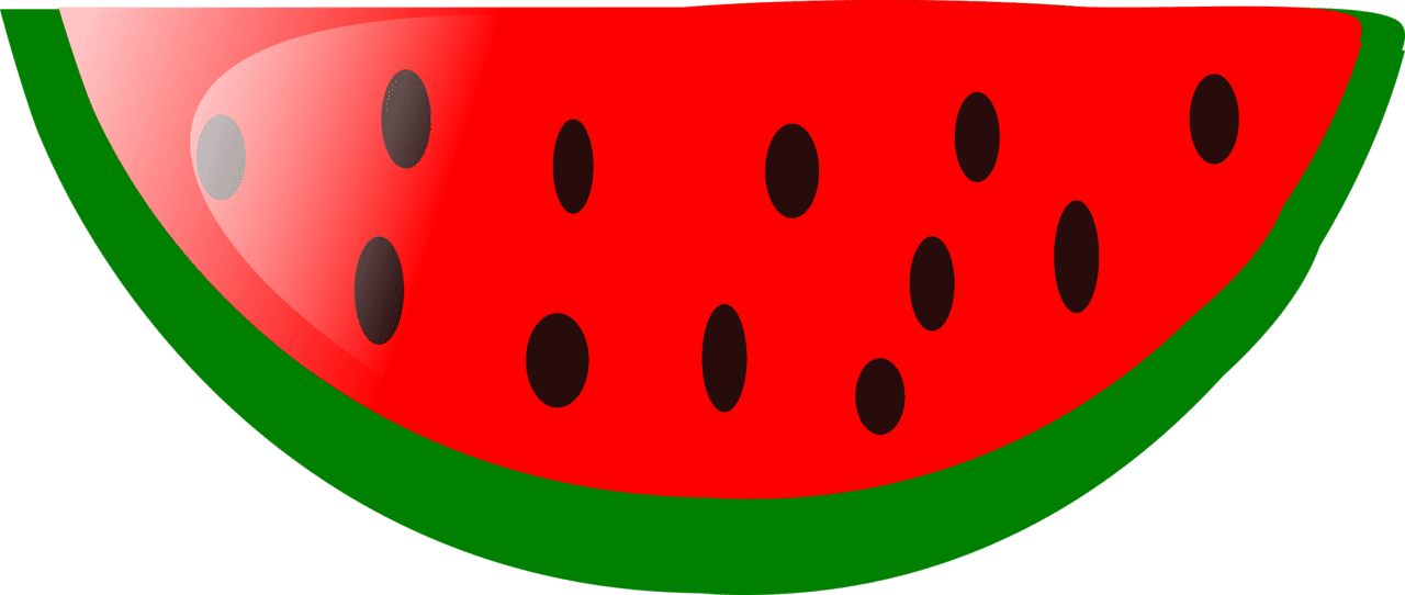 Healthy watermelon clipart border panda cartoon picture of