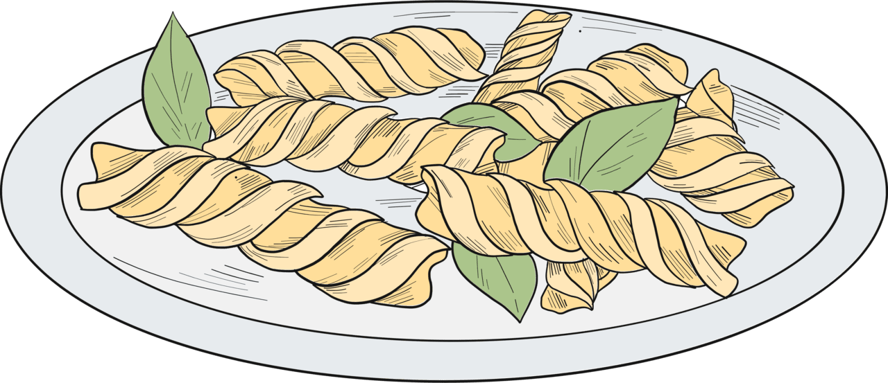 Pasta vector clipart images 2