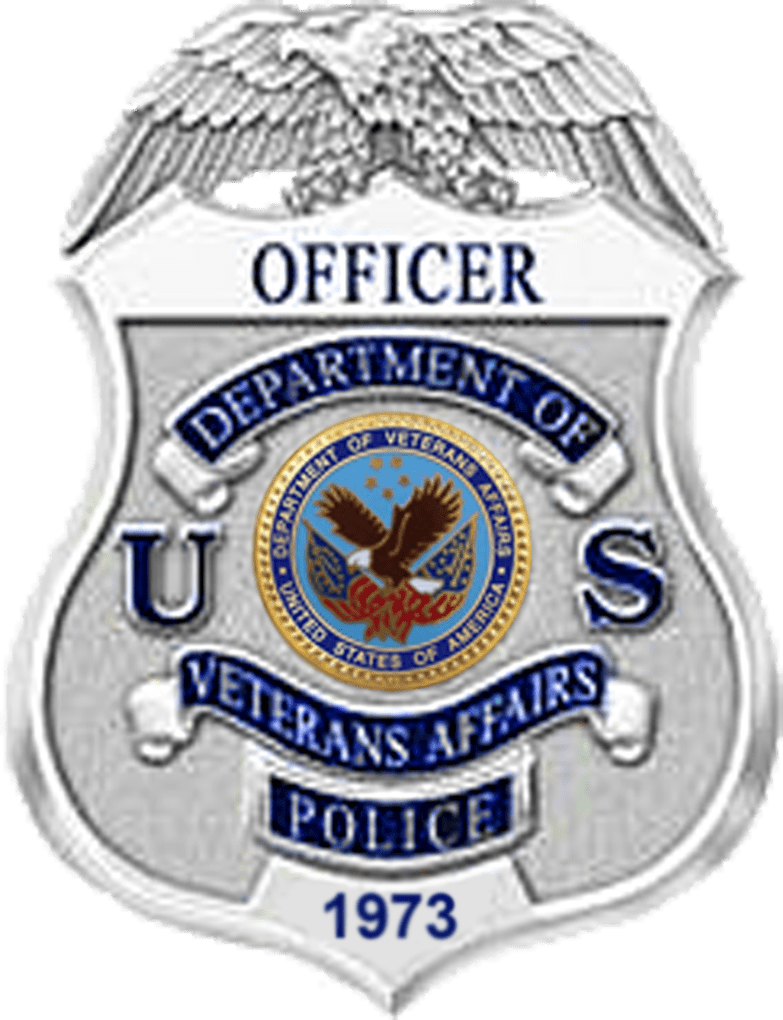 Police badge of the united states department veterans affairs clipart photo