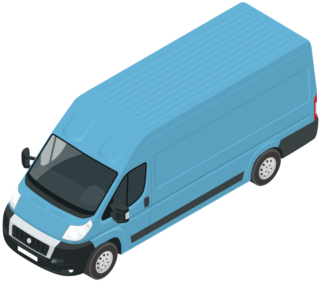 Blue van clipart best clip art