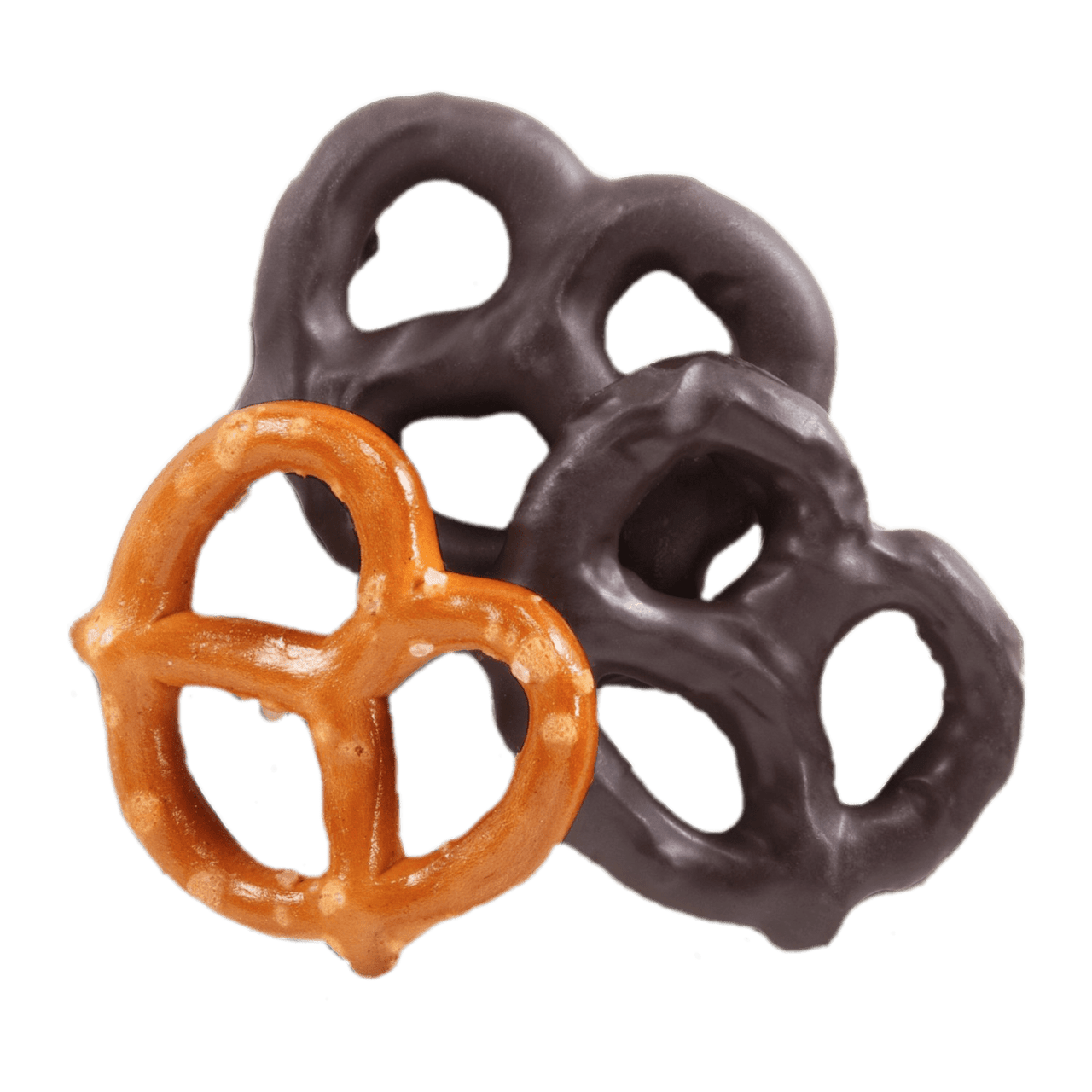 Chocolate pretzel clipart vector