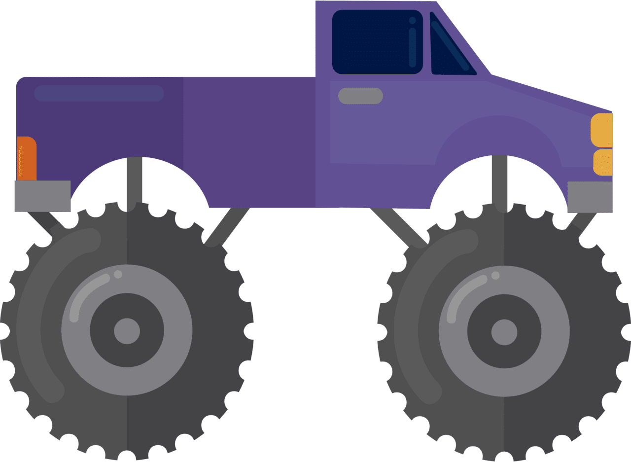 Monster truck vector clipart images 6