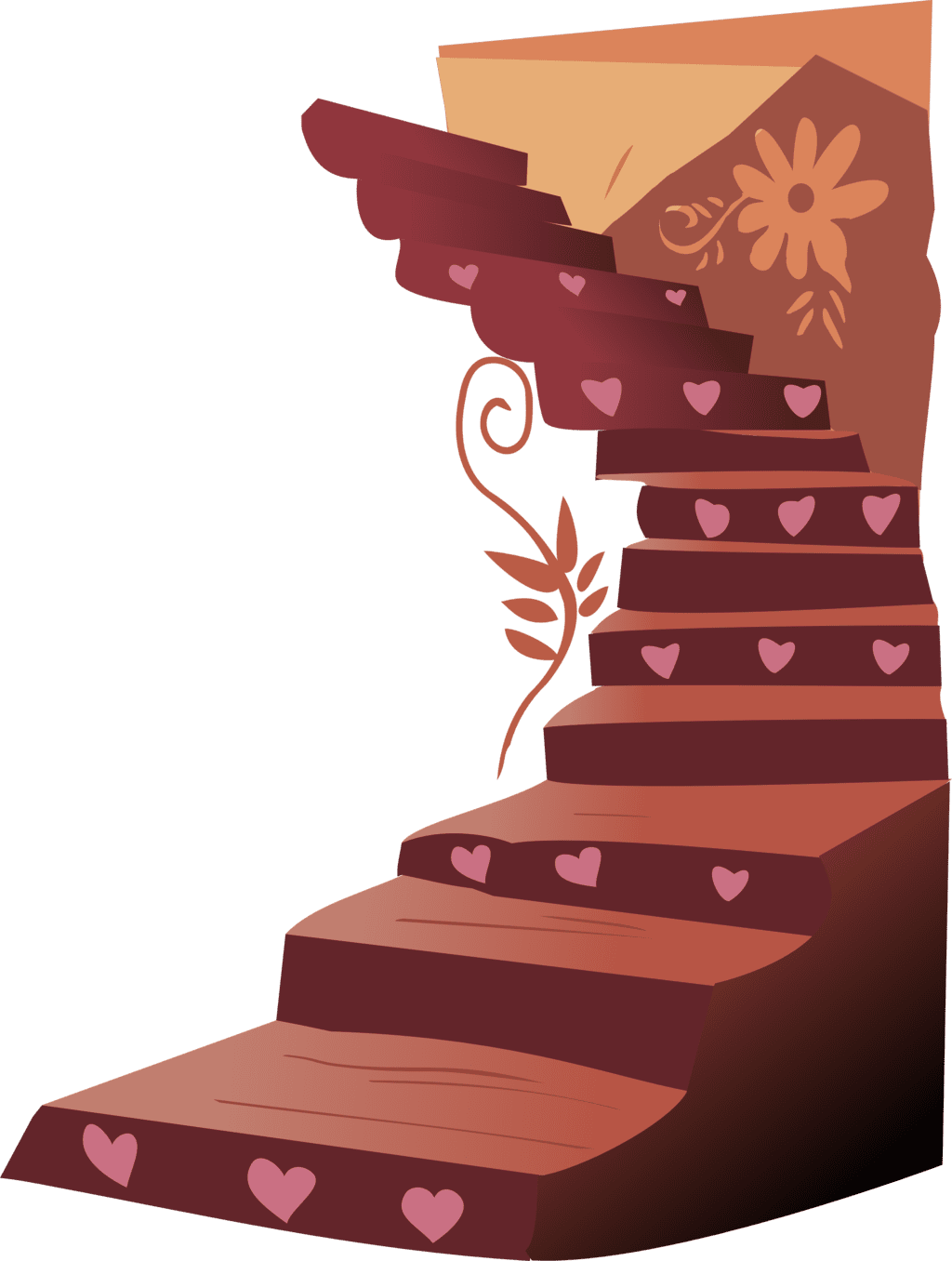 Ladder stairs by tamalesyatole deviantart clipart background