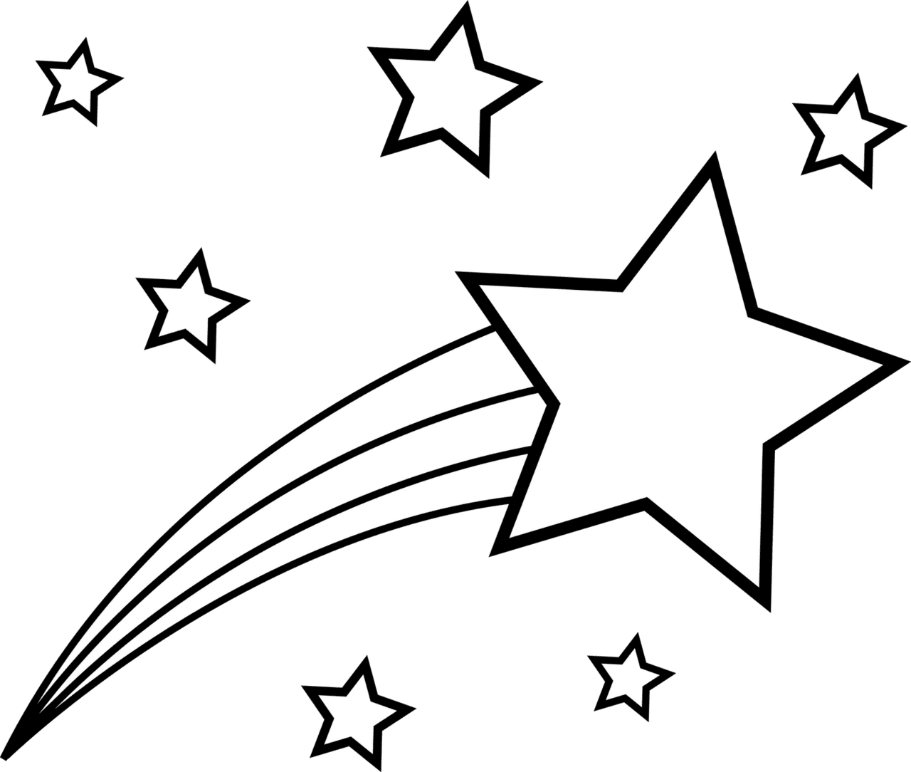 Star black and white ee clipart images