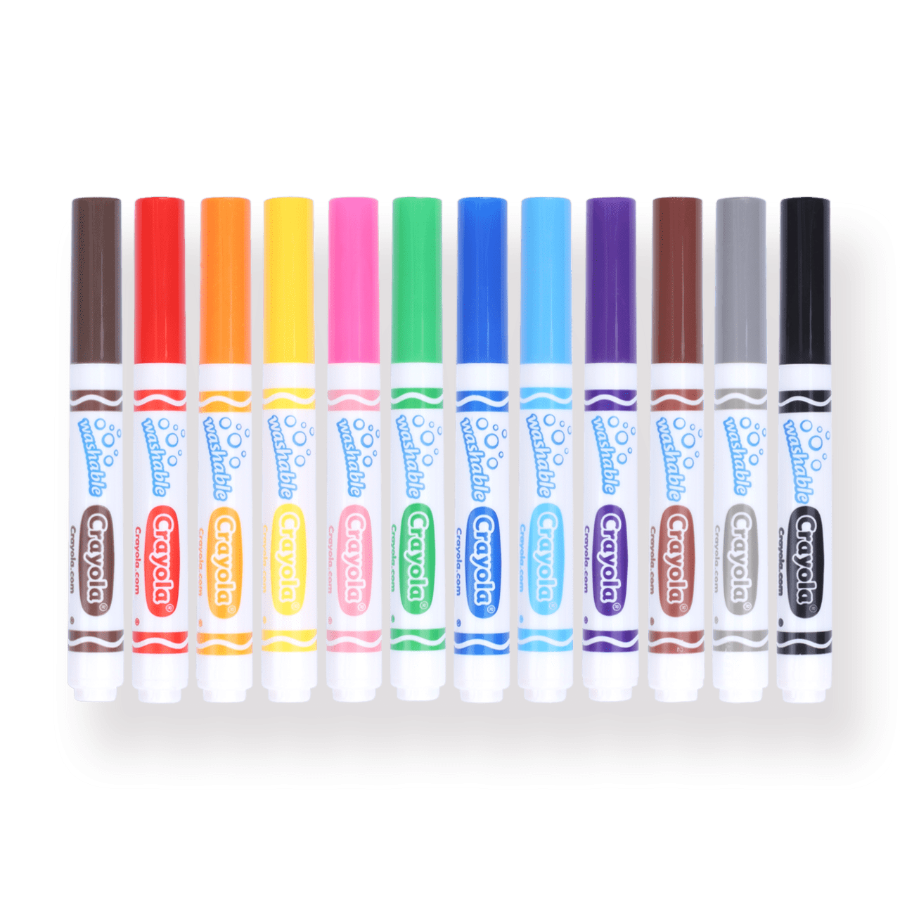 Crayola washable marker set of stationery pal clipart transparent