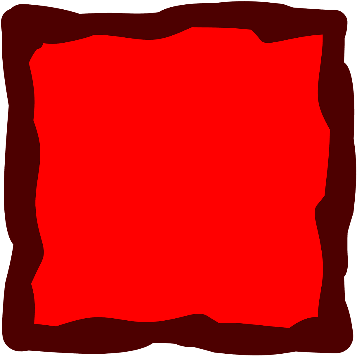 Red square clipart border frame full size image