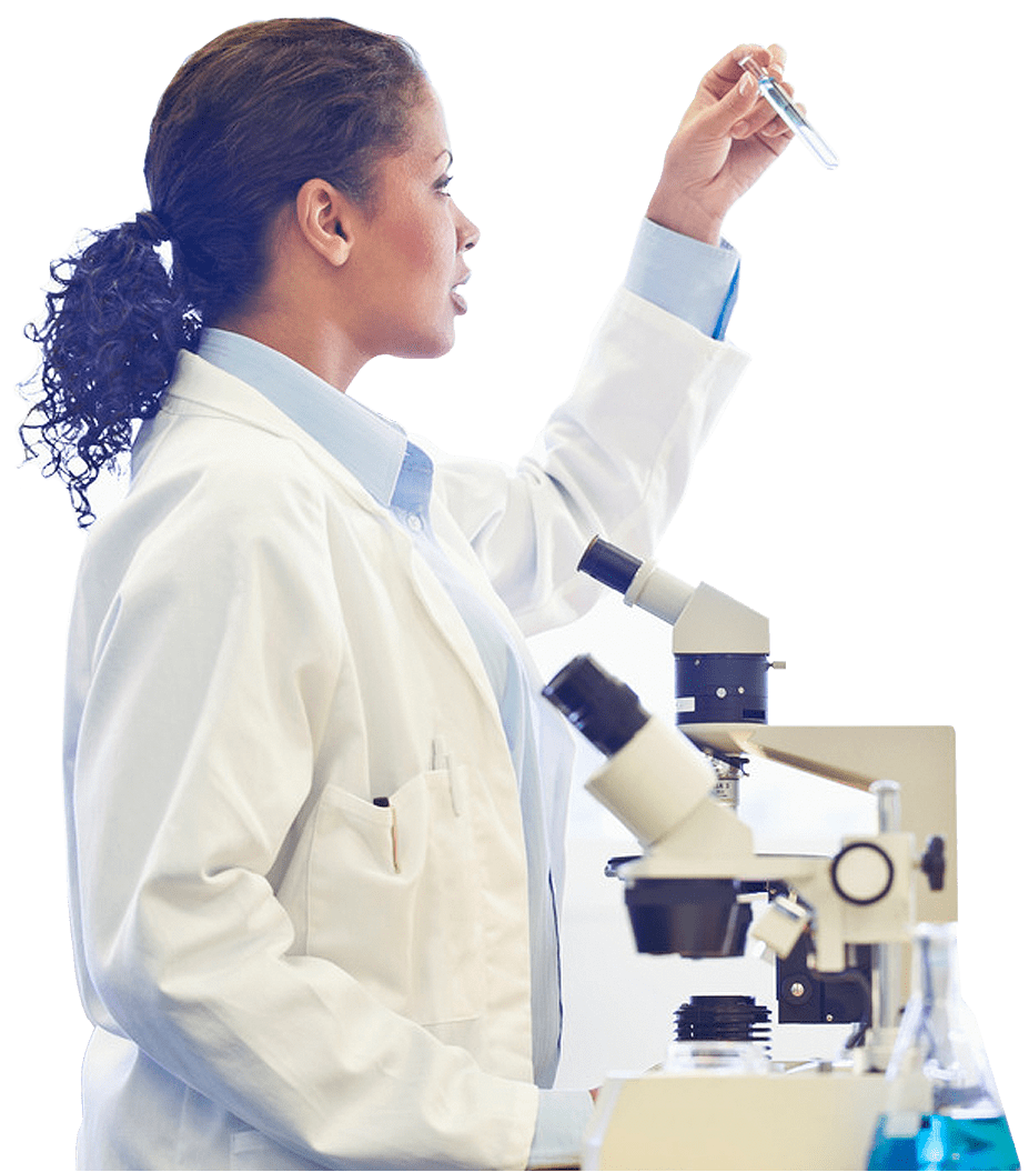 Microscope scientist clipart picture