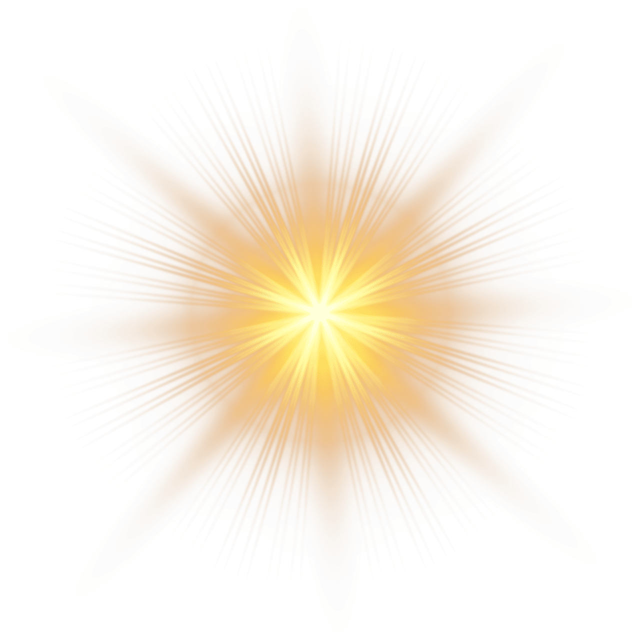 Sunlight light effect clipart image