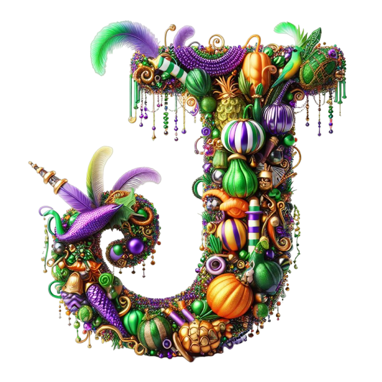 Mardi gras pin page clipart picture