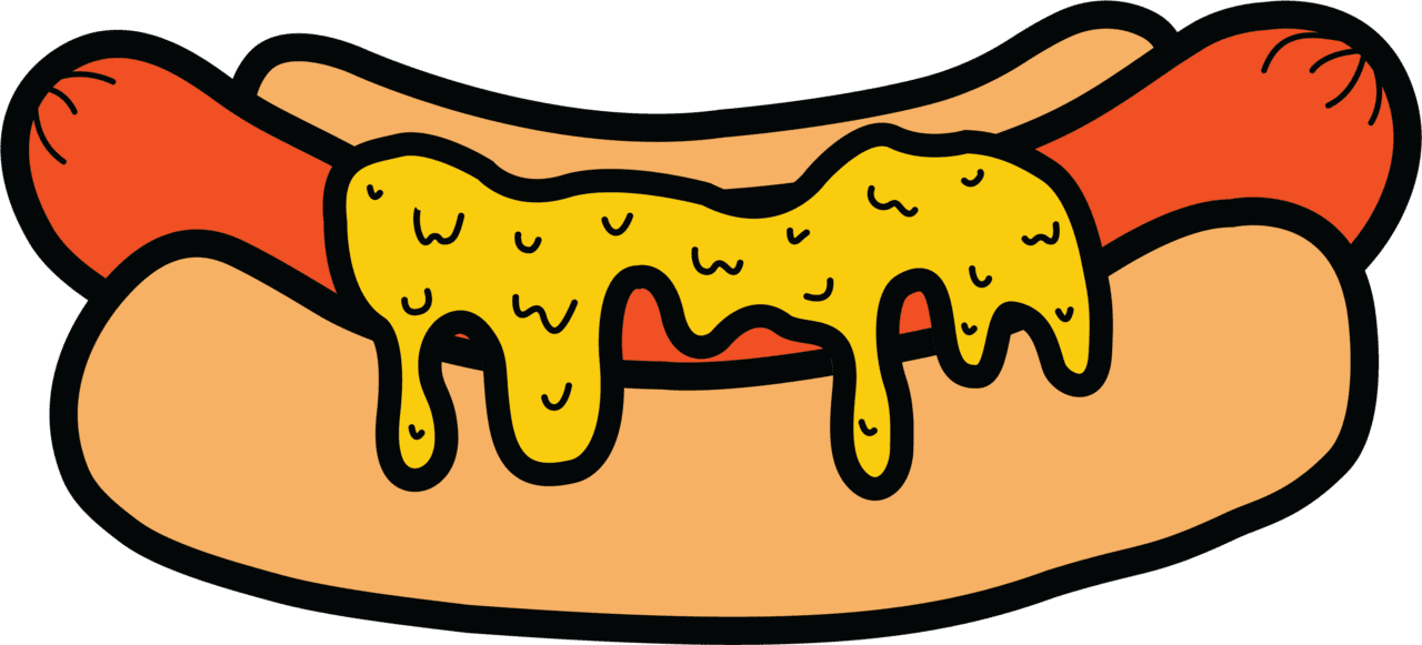 Hotdog niki liu is designer from the bay area hot dog graphic clipart transparent