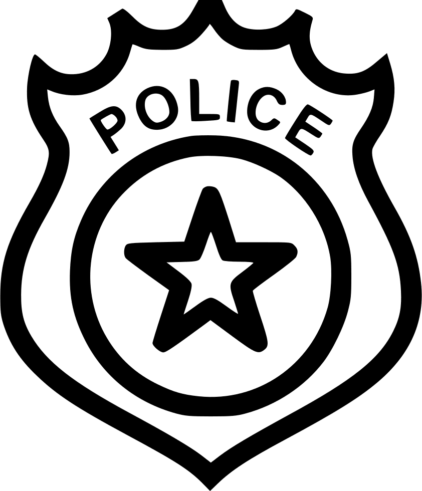 Police badge image size clipart 3