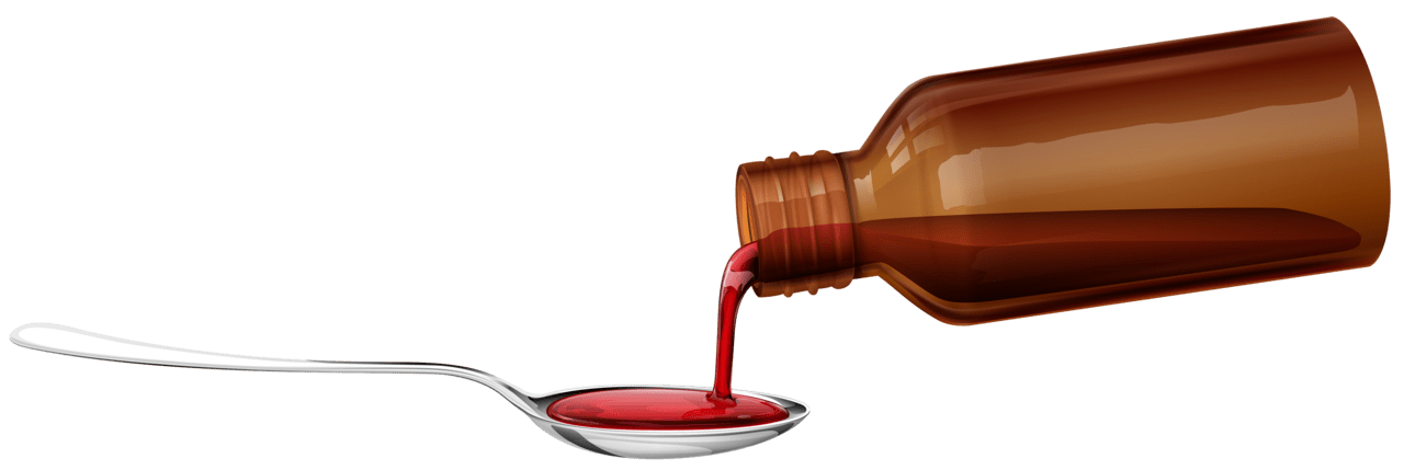 Medicine medical syrup and spoon clipart best logo