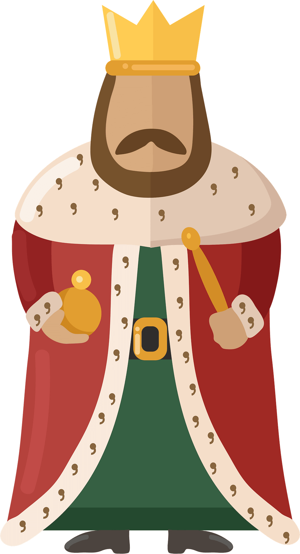 King vector clipart images 3