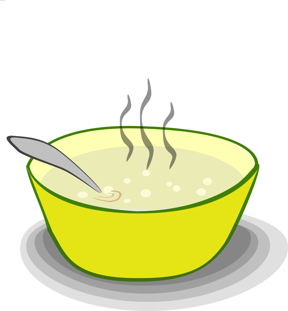 Soup vector clipart images