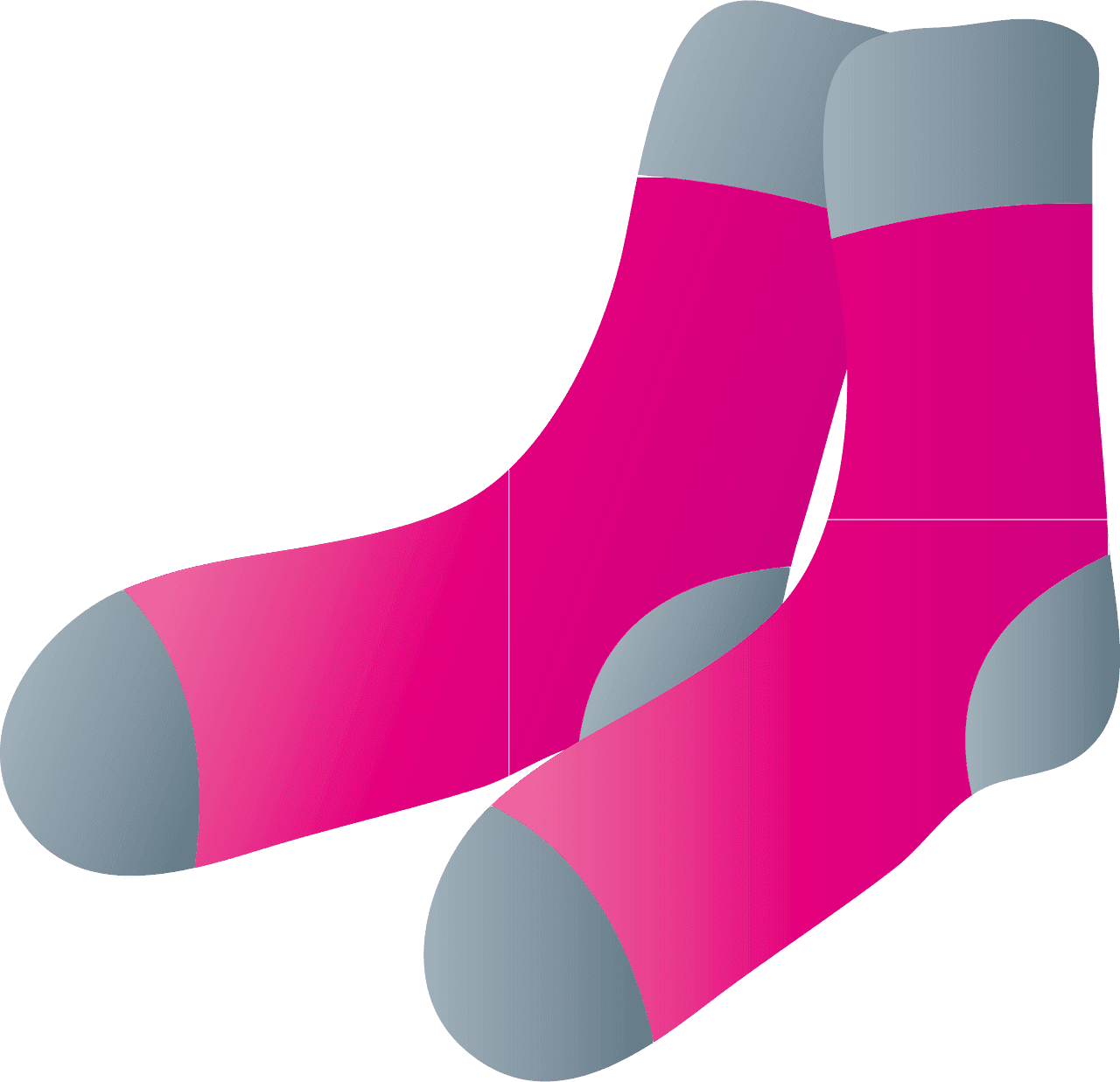 Sock vector clipart images 9