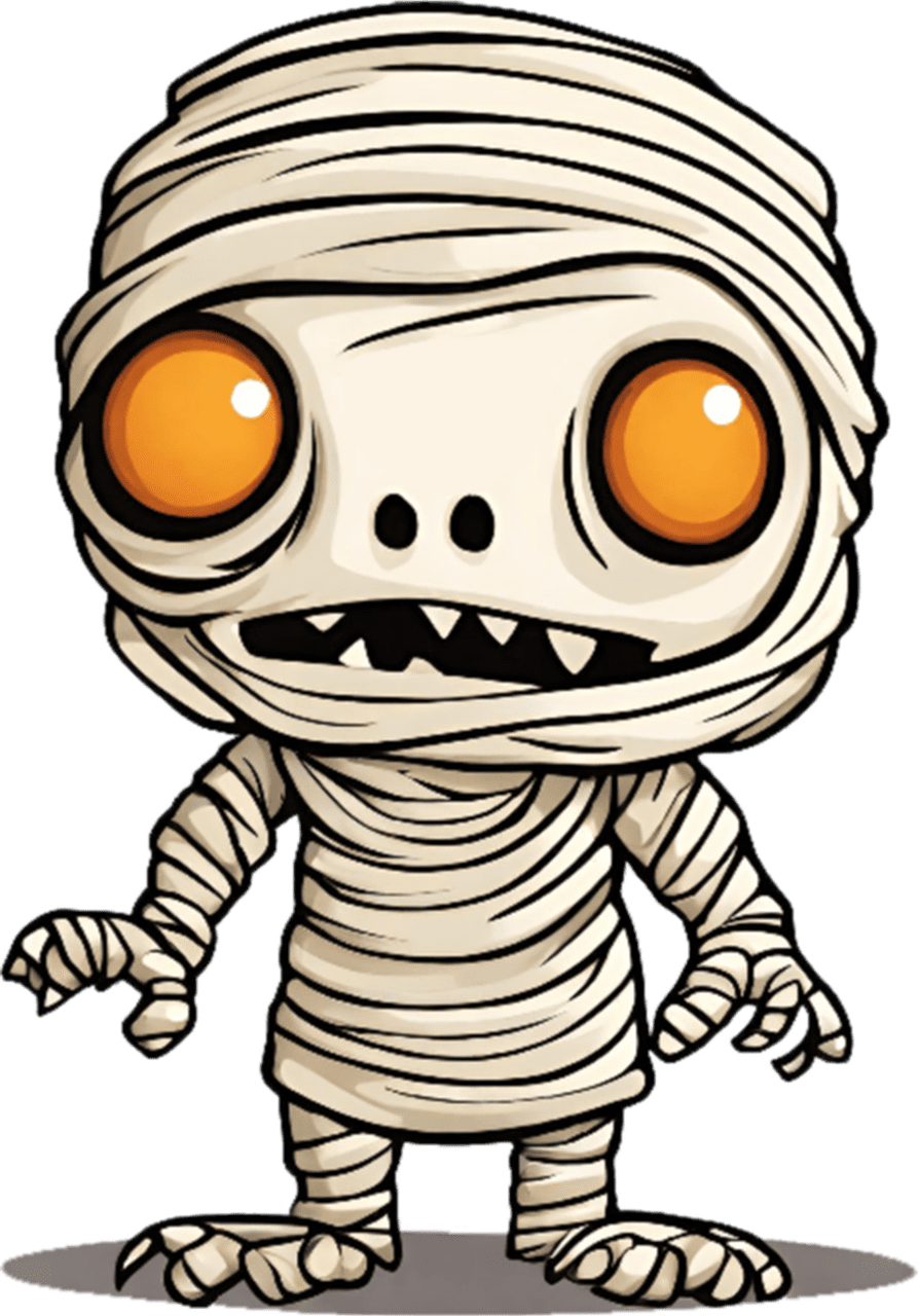 Mummy child image clipart