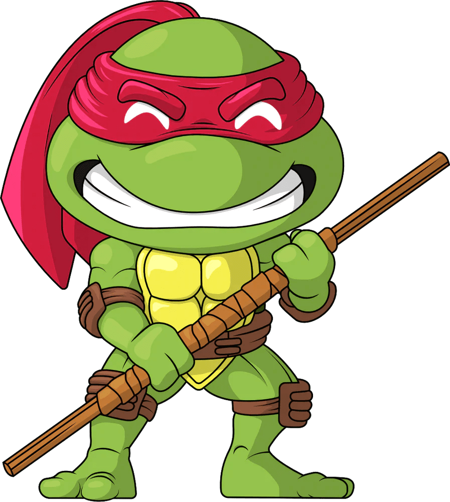 Ninja turtles donatello cl sico erva clipart free